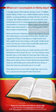 30 Days 30 Minutes Through the New Testament Bible Reading Chart (Pack of 10) - Glad Tidings Publishing
