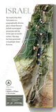 Map of Israel (Pack of 10) Info-Cards or Oversize Bookmarks - Glad Tidings Publishing