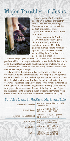 Major Parables of Jesus (Pack of 10) - Glad Tidings Publishing