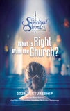 Spiritual Sword Lectureship Book 2026 cover showing the title "What Is Right with the Church?" by SS.