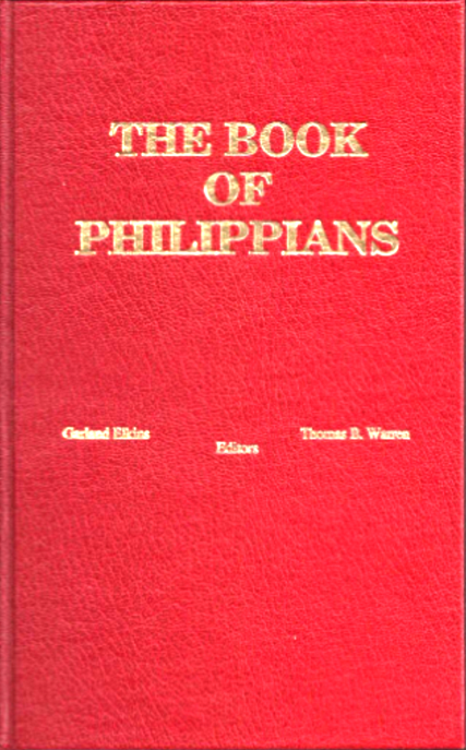 Spiritual Sword Lectureship Book 1987: The Book of Philippians - Glad Tidings Publishing