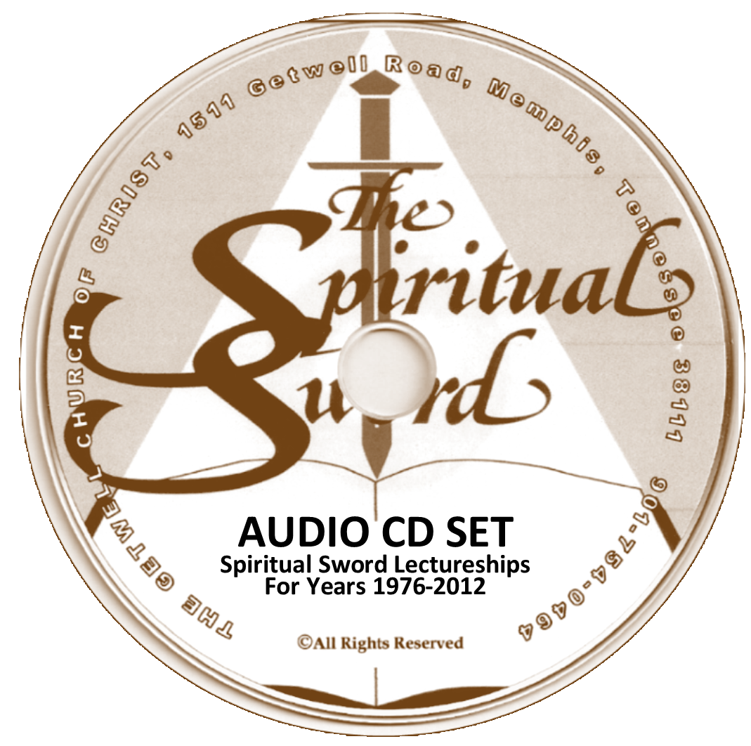 Spiritual Sword Audio CD SET I: 1986 Spiritual Sword Lectureship | Glad ...