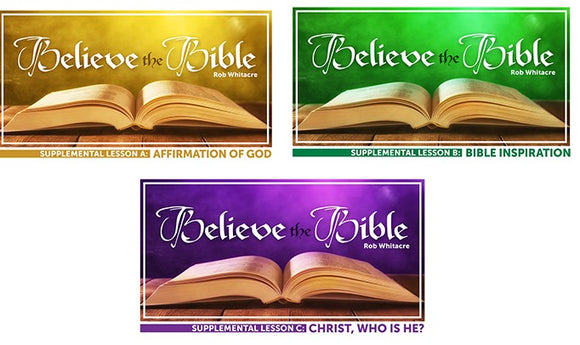 Believe the Bible - Teacher's Edition Set - Glad Tidings Publishing
