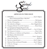 Spiritual Sword Church Music: Again V55 No 1 - Glad Tidings Publishing