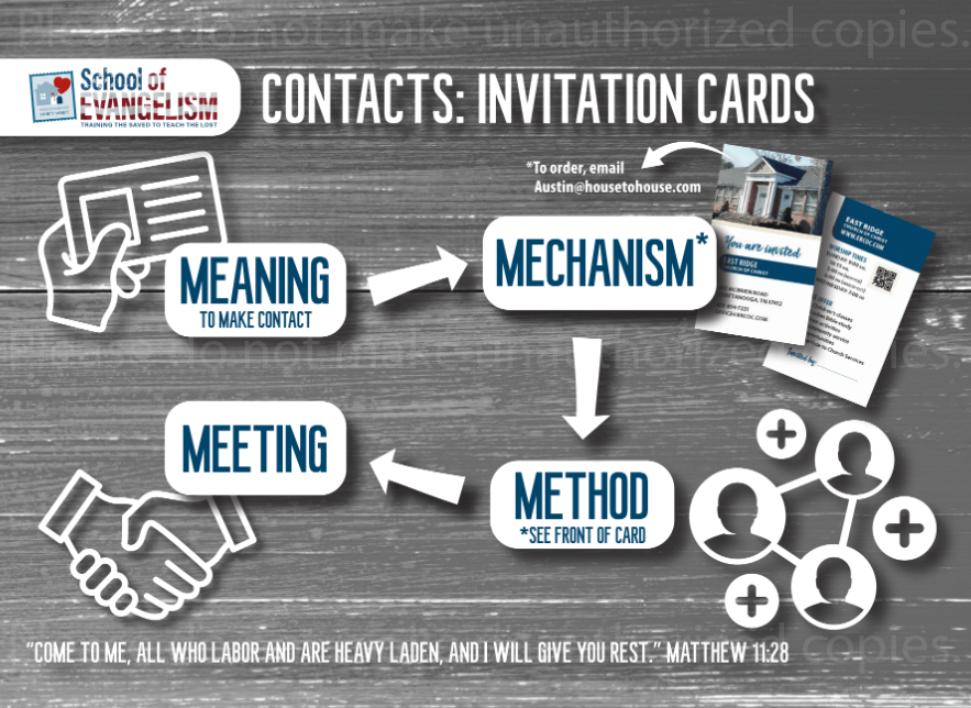 Training Card - Invitation Cards (Pack of 10) | Glad Tidings Publishing