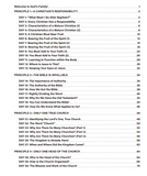 Your First 40 Days in the Wilderness - First Principle Lessons for New Christians