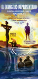 SPANISH Back to the Bible - The Gospel Enacted and Reenacted (Pack of 10) Info-Cards or Oversize Bookmarks