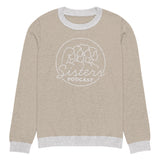 Sisters Podcast - Special Knitted Crew Neck Sweater Beige