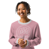 Sisters Podcast - Special Knitted Crew Neck Sweater Pink