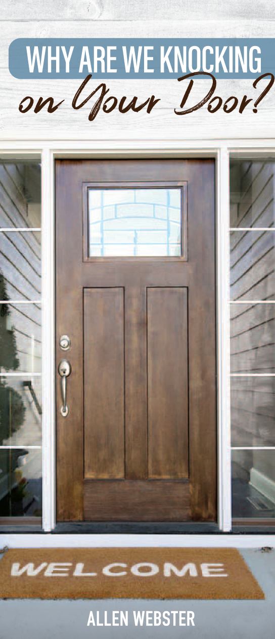 Why Are We Knocking on Your Door? (Pack of 10)
