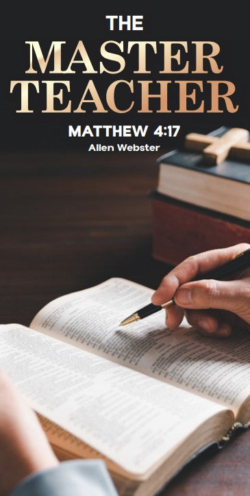 The Master Teacher Matthew 4:17 (Pack of 5) - Glad Tidings Publishing