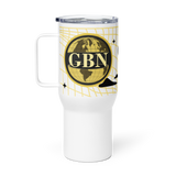 GBN Retro Tech Styled Travel Mug with a Handle - Glad Tidings Publishing