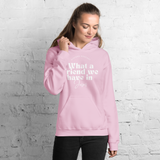 What a Friend We Have in Jesus - Pink Unisex Hoodie