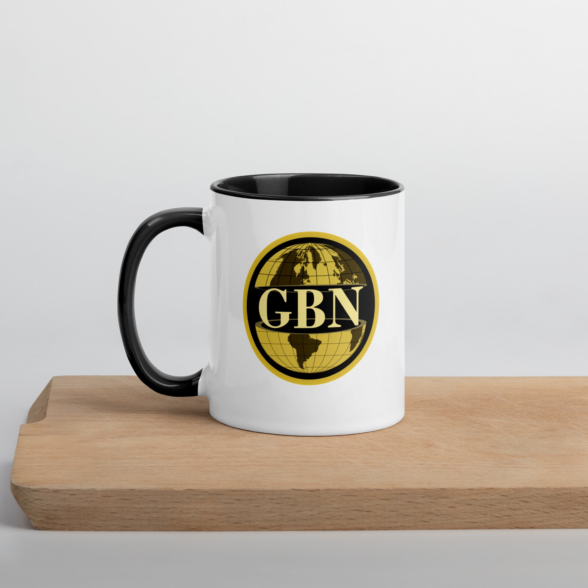 Network Mugs GBN Gospel Broadcasting Network Mug With Color Inside | Glad Tidings ...