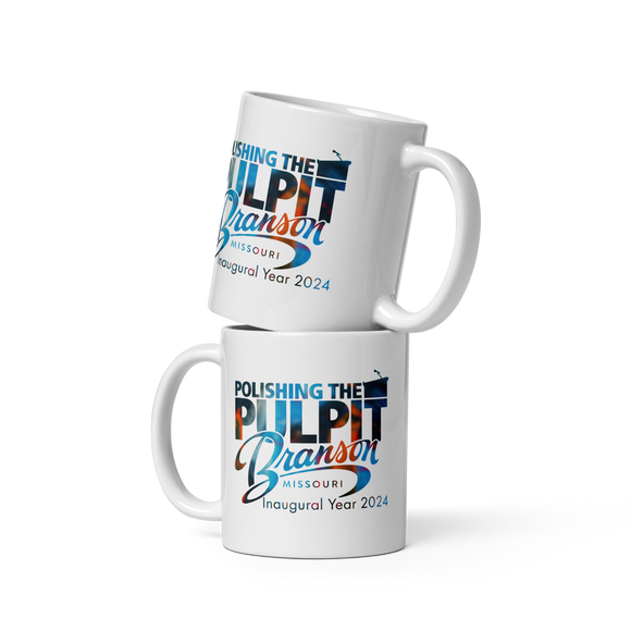 PTP Branson 2024 Inaugural Year - White Glossy Mug