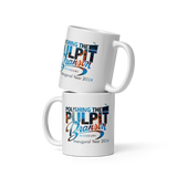 PTP Branson 2024 Inaugural Year - White Glossy Mug - Glad Tidings Publishing