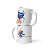 Tempered - 1 Peter White Glossy Mug