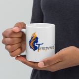 Tempered - 1 Peter White Glossy Mug