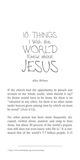 Ten (10) Things I Wish the World Knew About Jesus (Pack of 5) - Glad Tidings Publishing