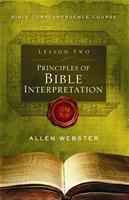 Lesson 2: Principles of Bible Interpretation (Pack of 25) - Glad Tidings Publishing