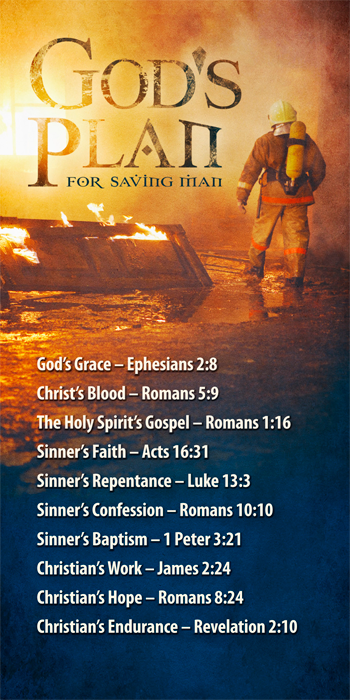 God's Plan for Saving Man (Rescue Design) (Pack of 10) - Glad Tidings Publishing