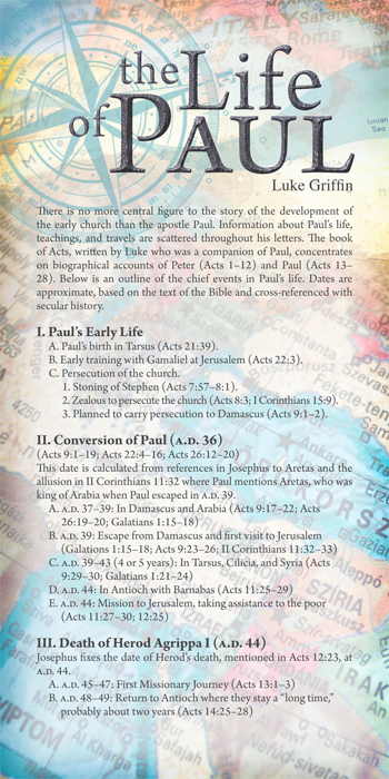 The Life of Paul (Pack of 10) - Glad Tidings Publishing