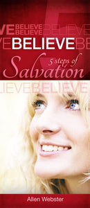 5 Steps of Salvation: Believe (Pack of 10) - Glad Tidings Publishing