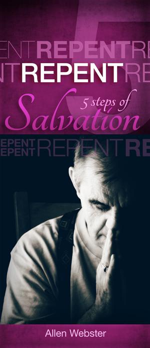 5 Steps of Salvation: Repent (Pack of 10) - Glad Tidings Publishing