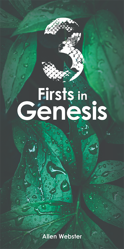 (3) Three Firsts in Genesis (Pack of 5) - Glad Tidings Publishing
