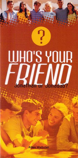 Who's Your Friend? Jonathan or Jonadab? (Pack of 5) - Glad Tidings Publishing