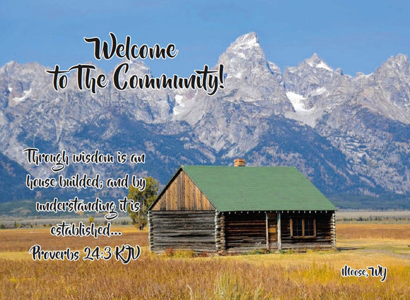 Compassion Card - Welcome/New Mover (10 ct) - Glad Tidings Publishing