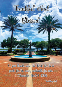 Compassion Card - Thankful and Blessed (10 ct) - Glad Tidings Publishing