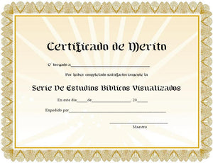VBSS Spanish Completion Certificates (Pack of 10) 507C - Glad Tidings Publishing